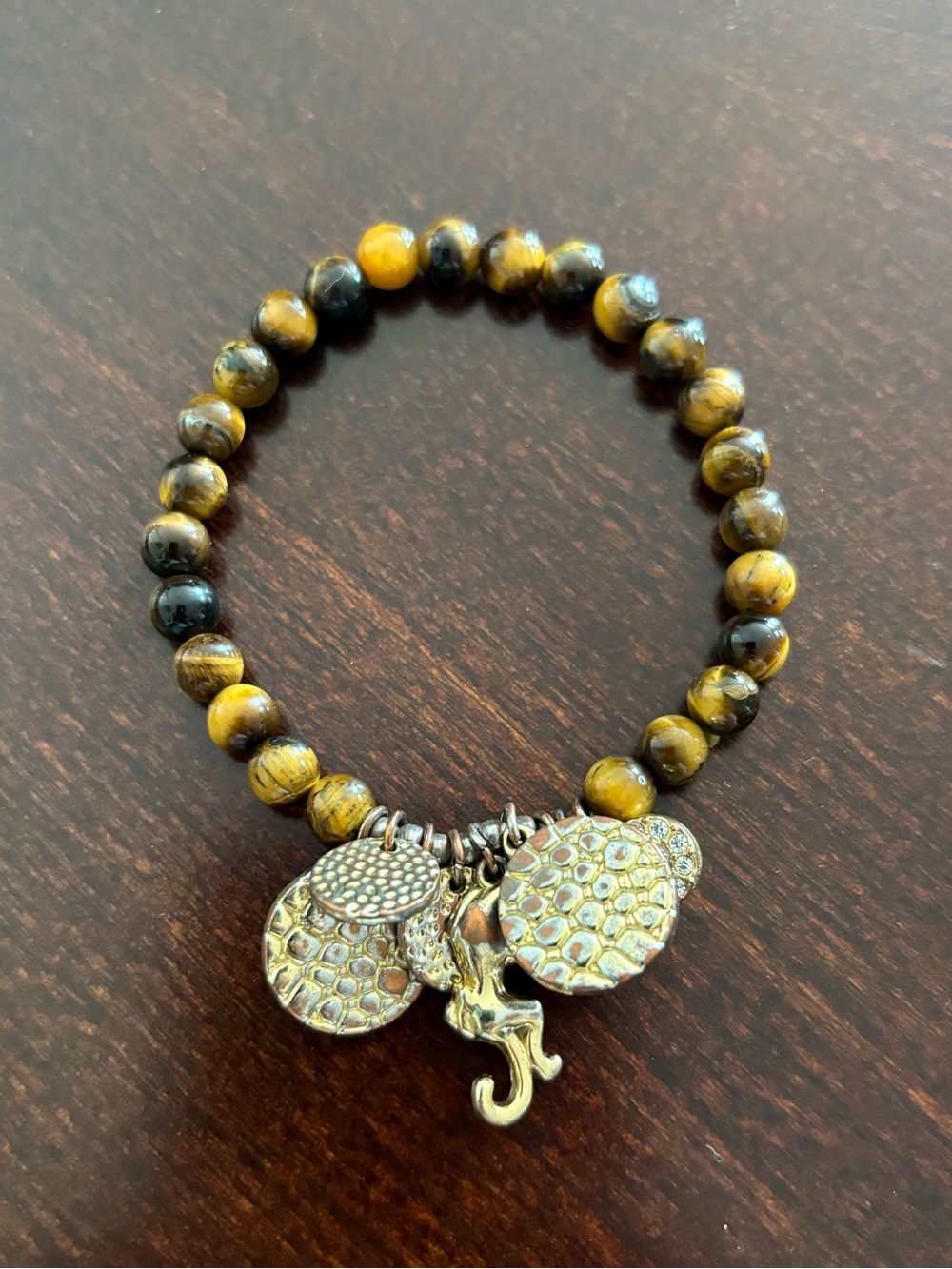 Lilly Pulitzer Tiger’s Eye Charm Bracelet